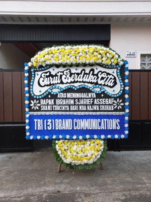 Papan Bunga Duka di Jati Sari